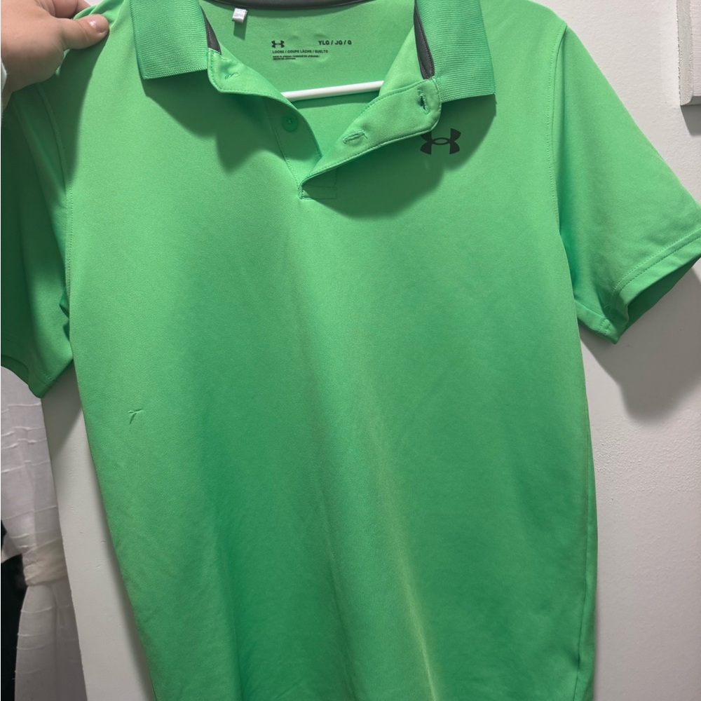 Under Armour Men's Green Polo Shirt